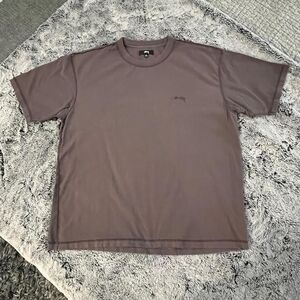 Stussy Lazy Tee - large - coal